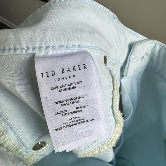 Ted Baker Women's Light Blue Pants - Picture 8 of 15